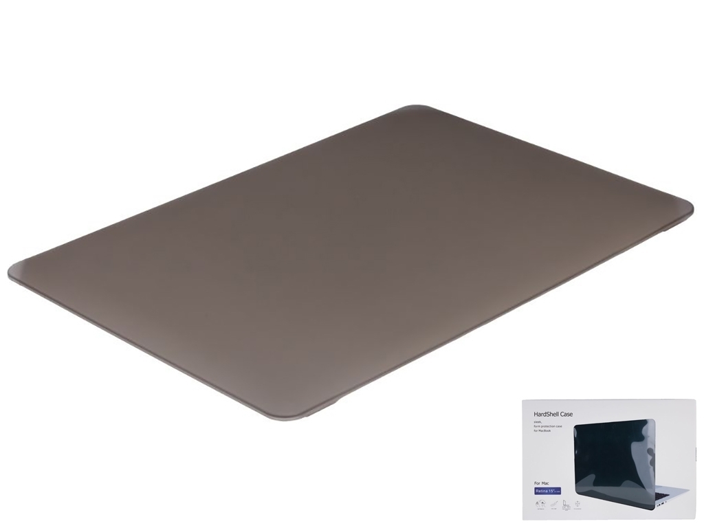 Чехол HardShell Case for MacBook 15.4 Retina (A1398) Цвет Gray