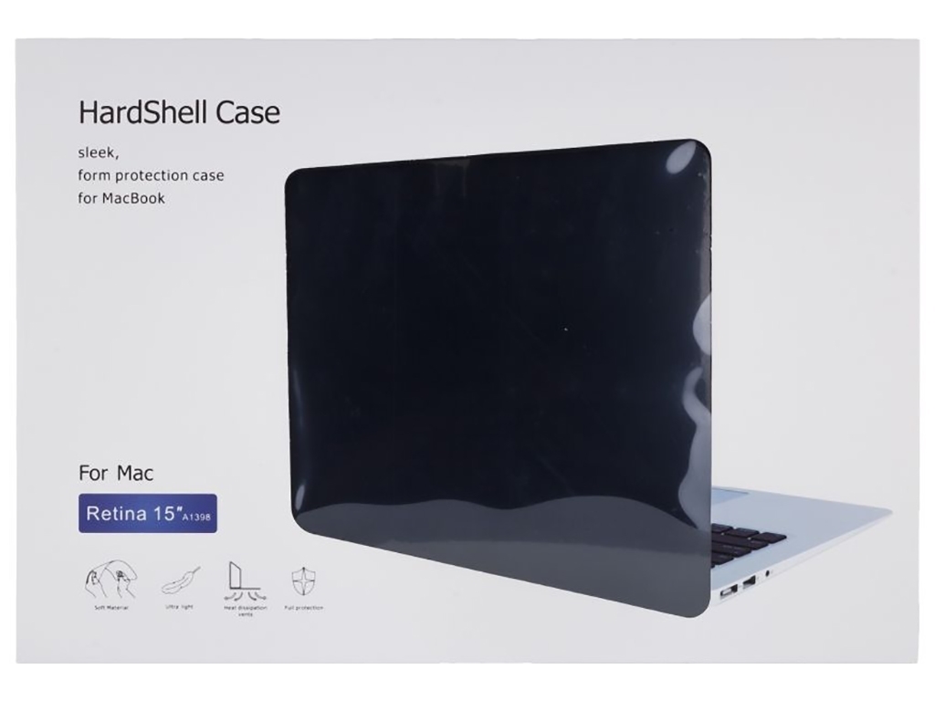 Чехол HardShell Case for MacBook 15.4 Retina (A1398) Цвет D-Green