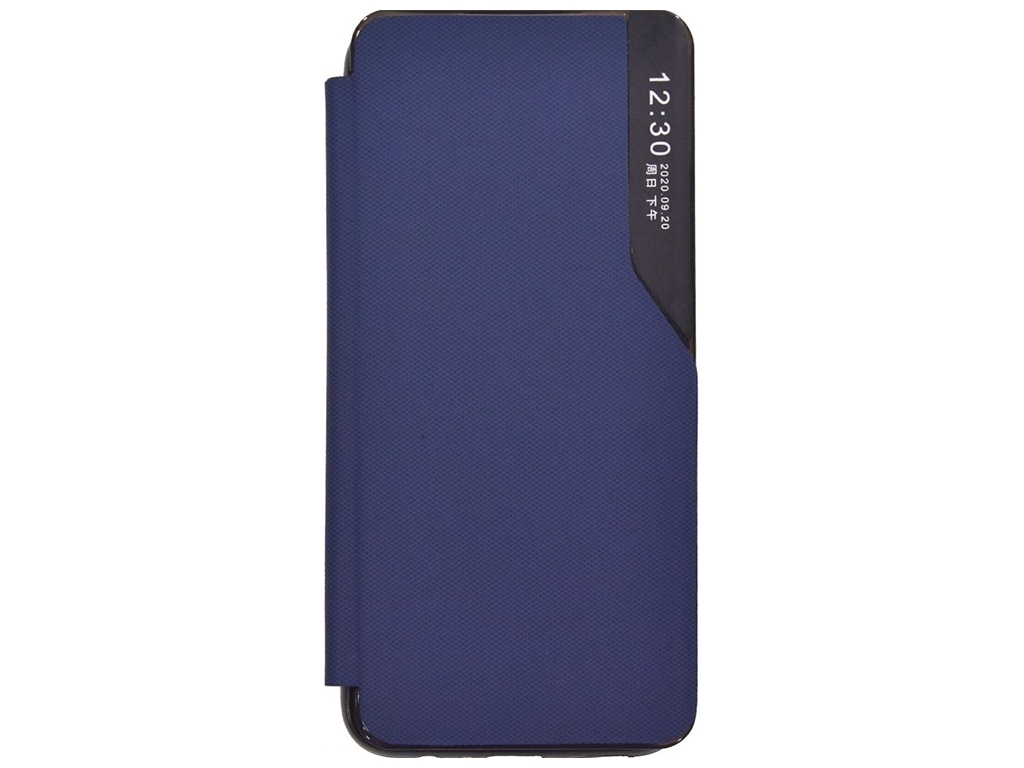 Чохол книжка Business Fabric для Samsung A03s 2021 A037F Колір 5, Midnight Blue