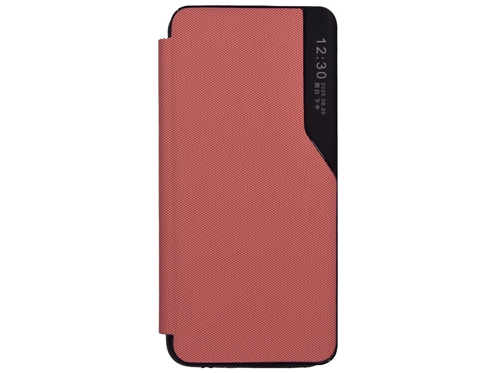 Чехол-книжка Business Fabric для Samsung A03s 2021 A037F Цвет 2, Pink