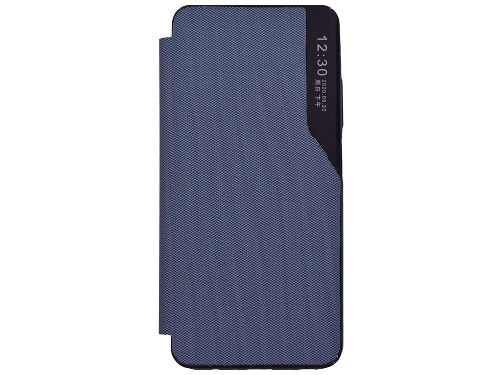 Чехол-книжка Business Fabric для Samsung A03s 2021 A037F Цвет 3, Blue