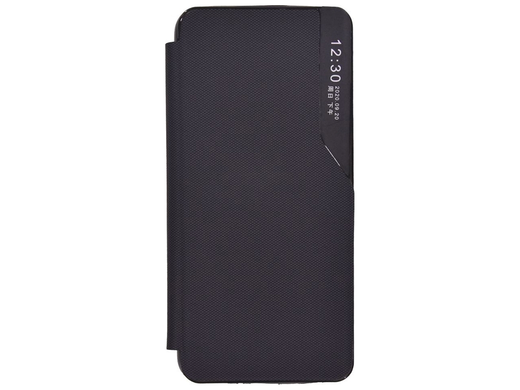 Чохол книжка Business Fabric для Samsung A03s 2021 A037F Колір 1, Black