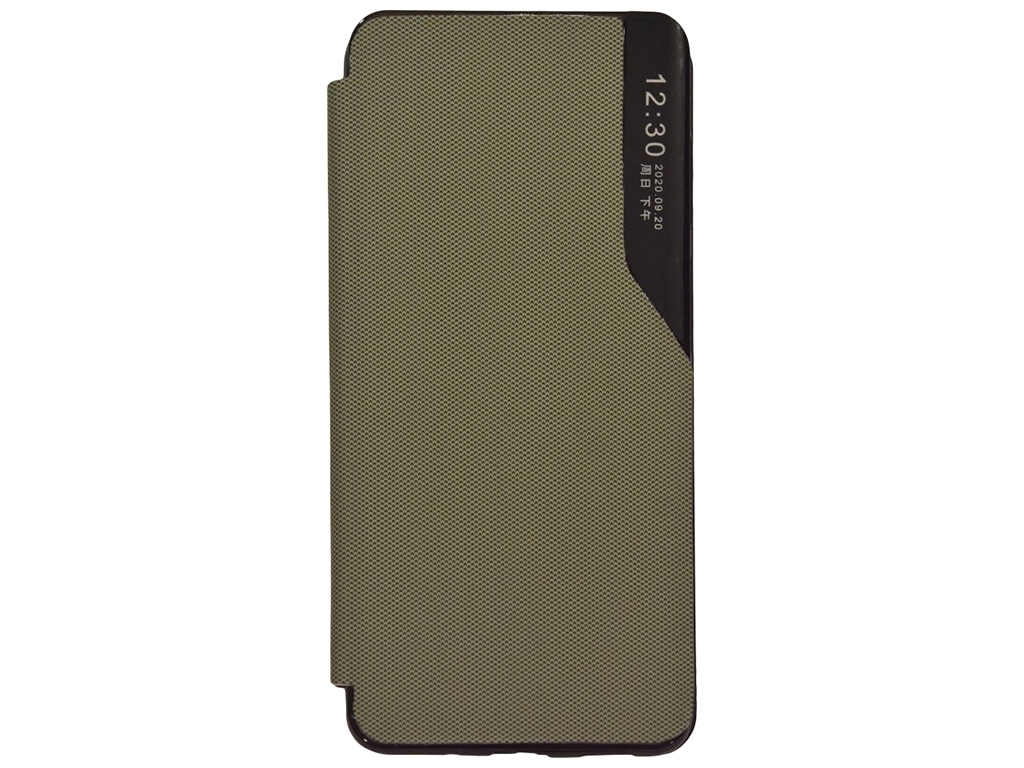 Чохол книжка Business Fabric для Samsung M52 2021 M526B Колір 8, Green