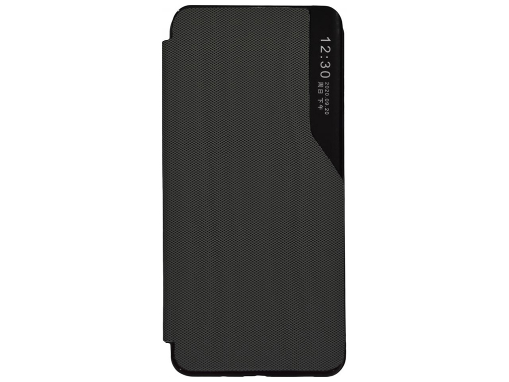 Чохол книжка Business Fabric для Xiaomi Poco M4 Pro 5G Колір 11, Dark Grey