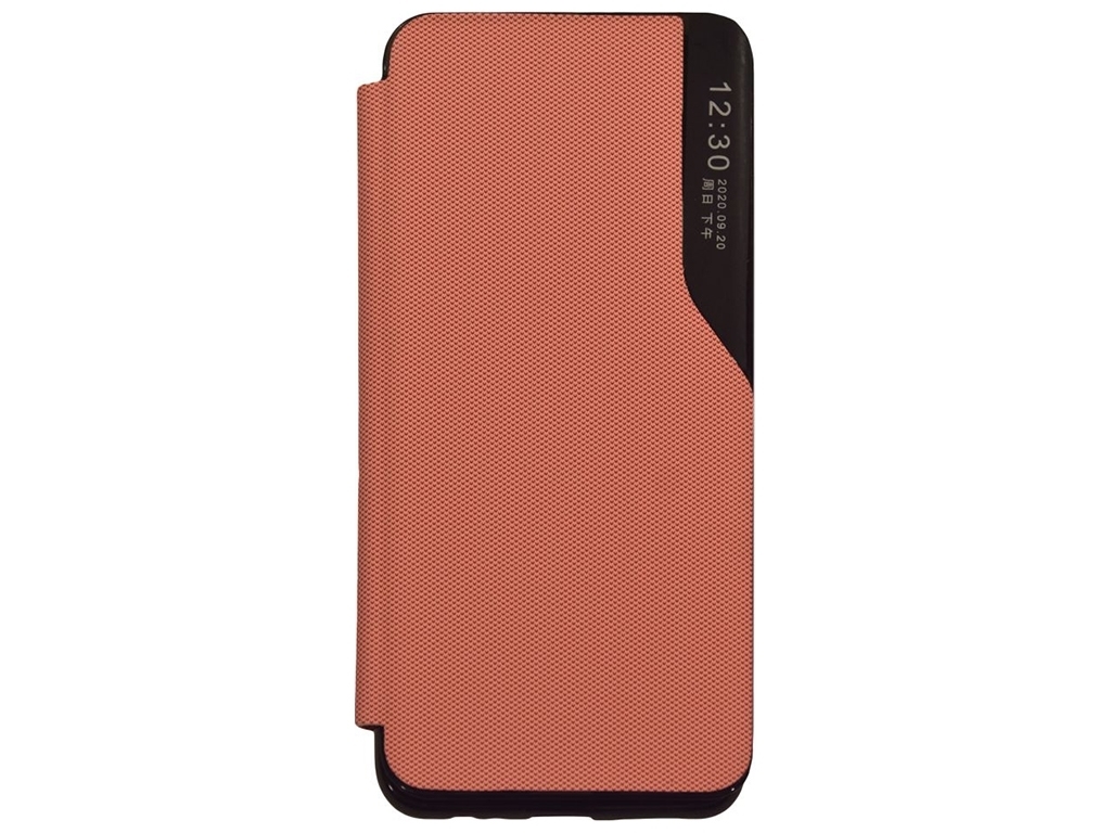 Чохол книжка Business Fabric для Xiaomi Redmi Note 10 Колір 2, Pink
