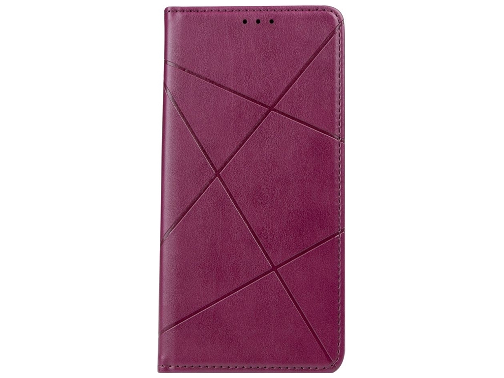 Чехол-книжка Business Leather для Realme 9i Цвет Бордо