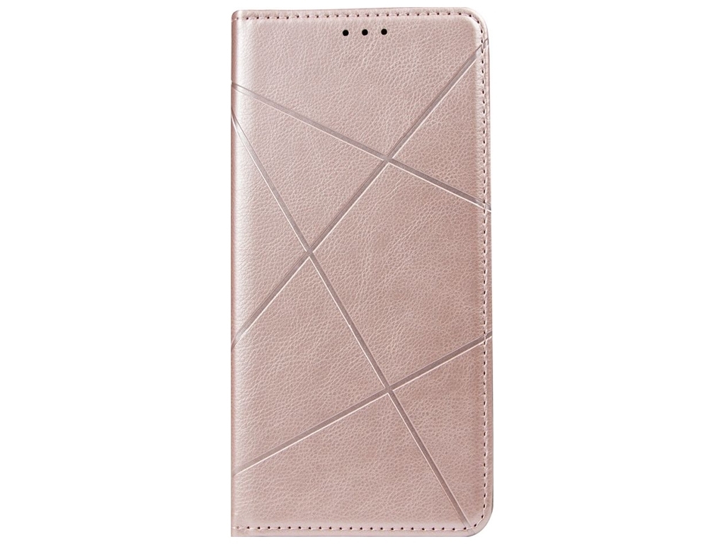 Чехол-книжка Business Leather для Realme Q3t Цвет Розовый