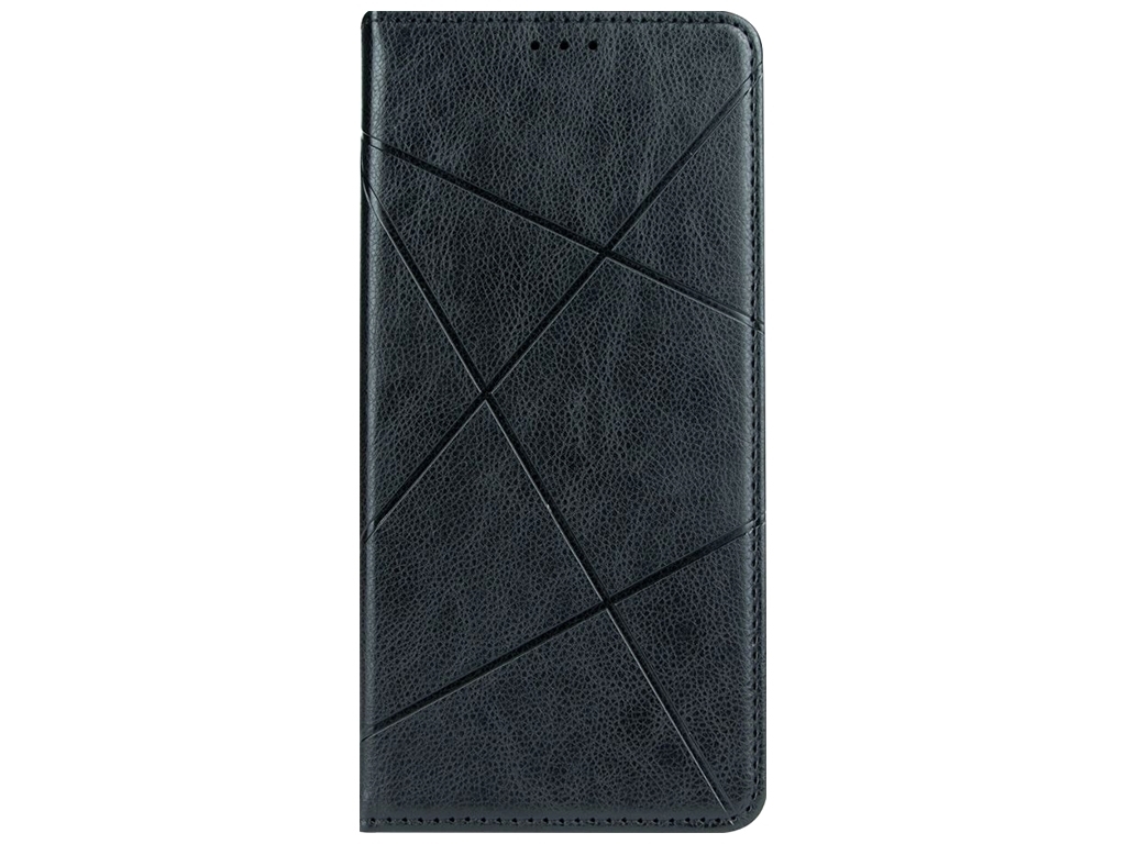 Чехол-книжка Business Leather для Realme Q3t Цвет Чёрный