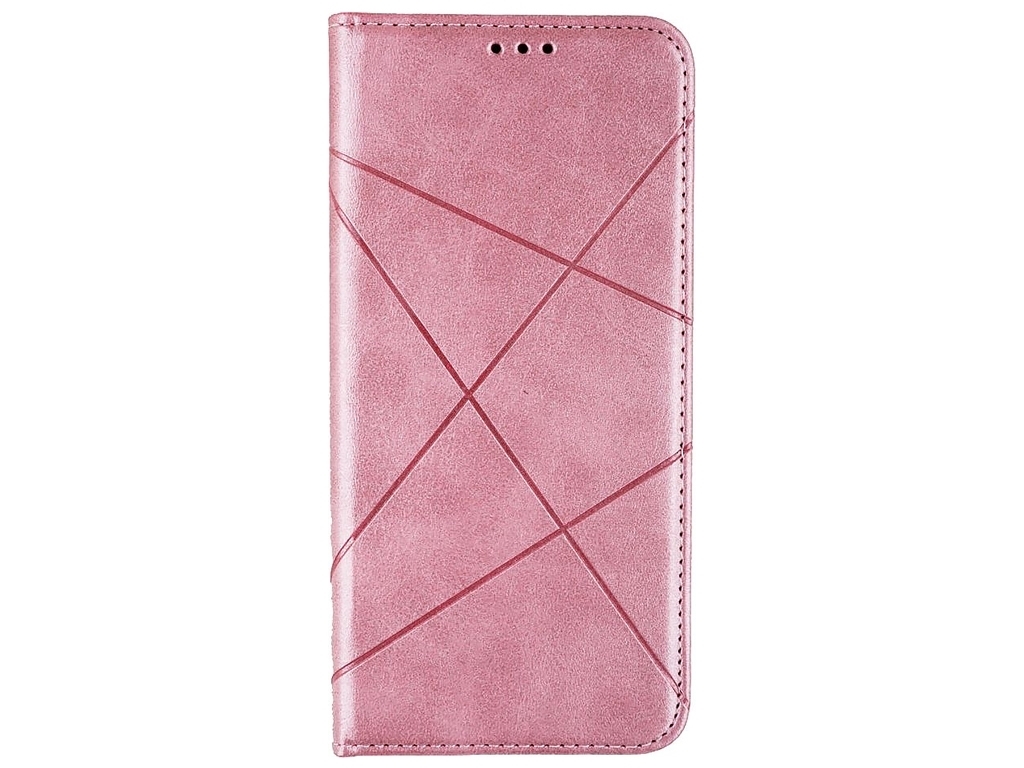 Чехол-книжка Business Leather для Samsung Galaxy A02s Eur Ver Цвет Розовый