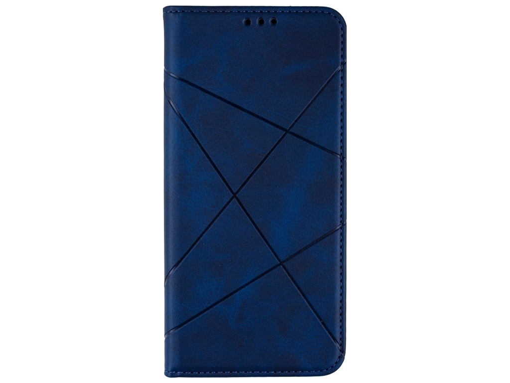 Чехол-книжка Business Leather для Samsung Galaxy A02s Eur Ver Цвет Синий