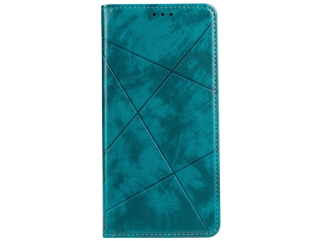 Чехол-книжка Business Leather для Samsung Galaxy A03 Цвет Зелёный