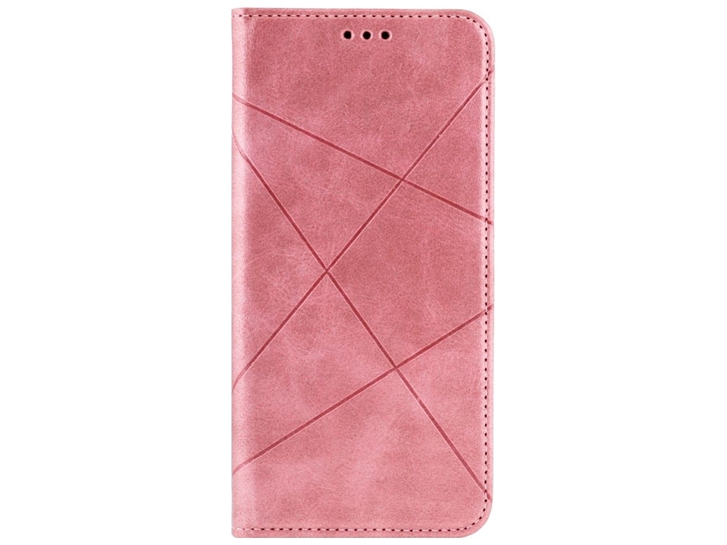 Чехол-книжка Business Leather для Samsung Galaxy A03s Цвет Розовый