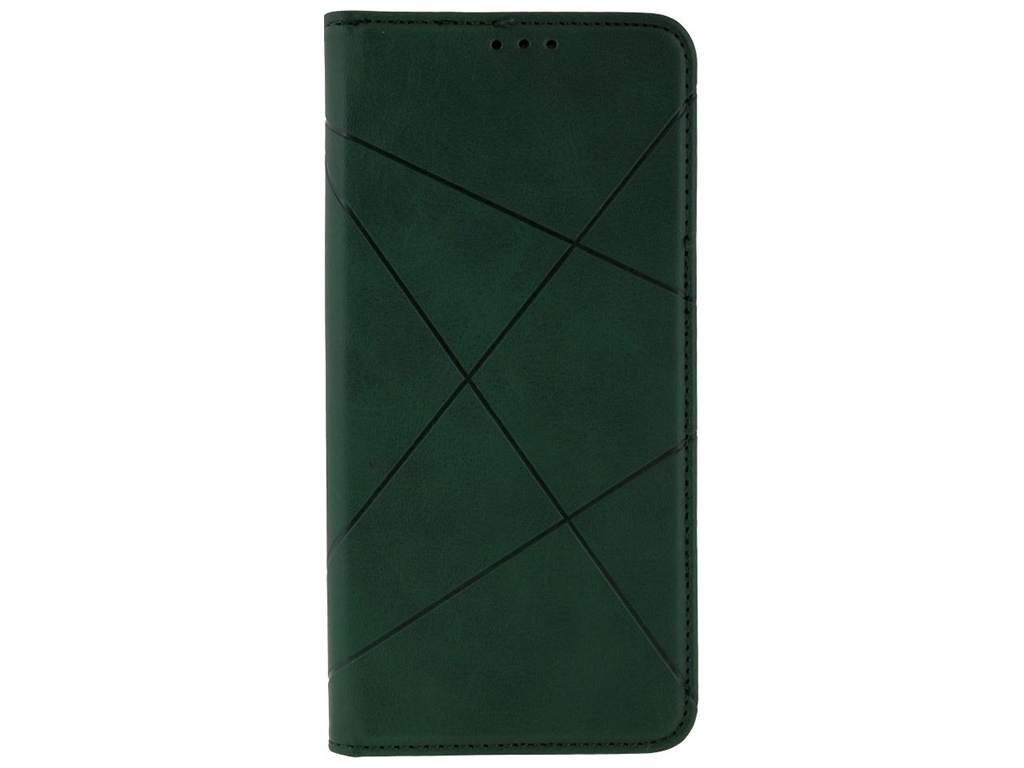 Чехол-книжка Business Leather для Samsung Galaxy A32 4G Цвет Зелёный