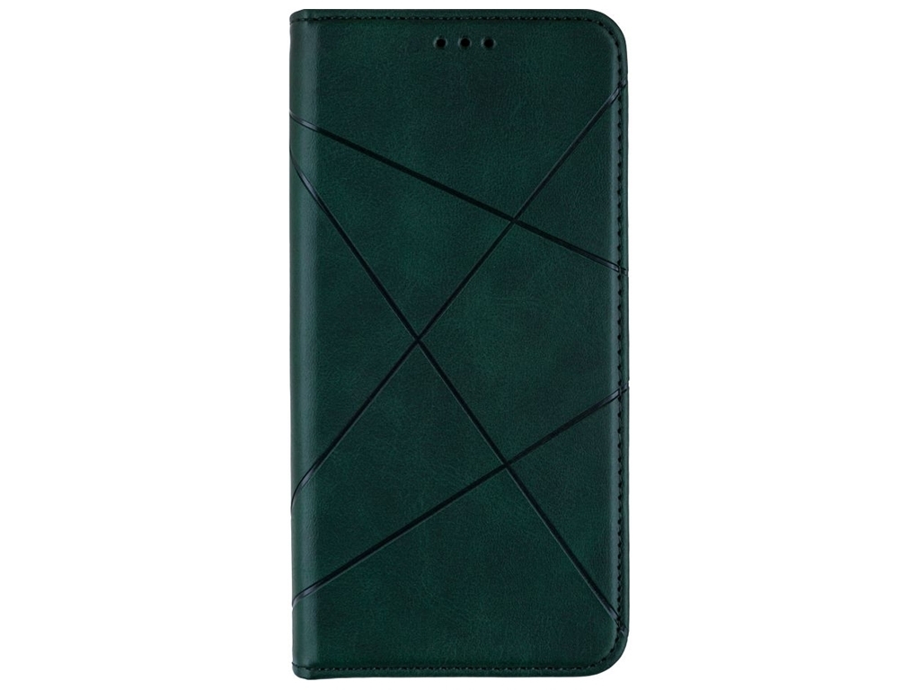 Чехол-книжка Business Leather для Samsung Galaxy A52 Eur Ver Цвет Зелёный