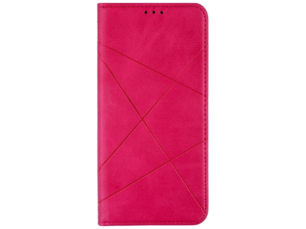Чехол-книжка Business Leather для Samsung Galaxy A72 Eur Ver Цвет Малиновый
