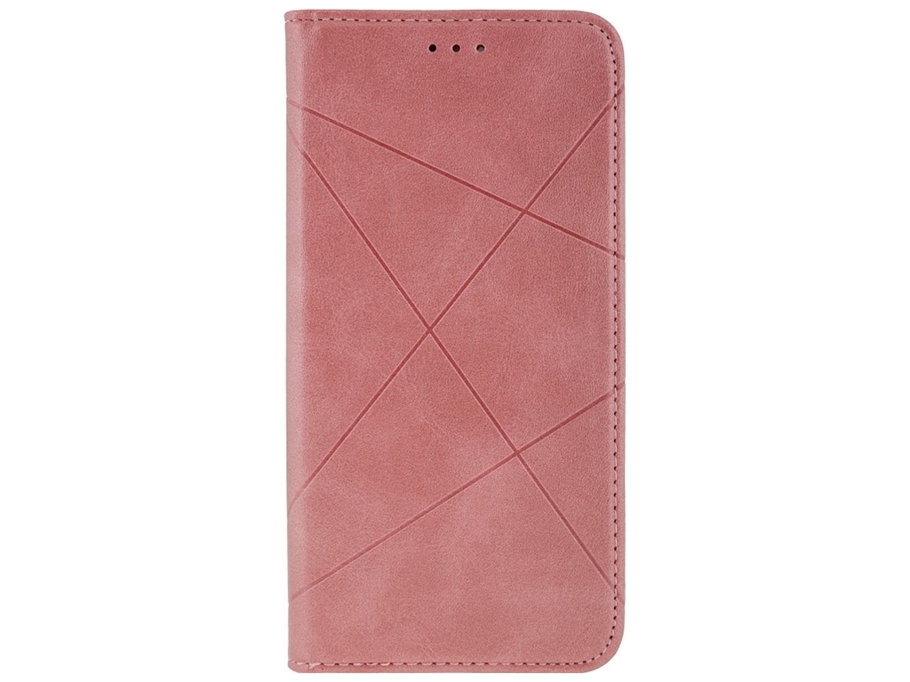 Чехол-книжка Business Leather для Xiaomi Mi 11 Lite Цвет Розовый