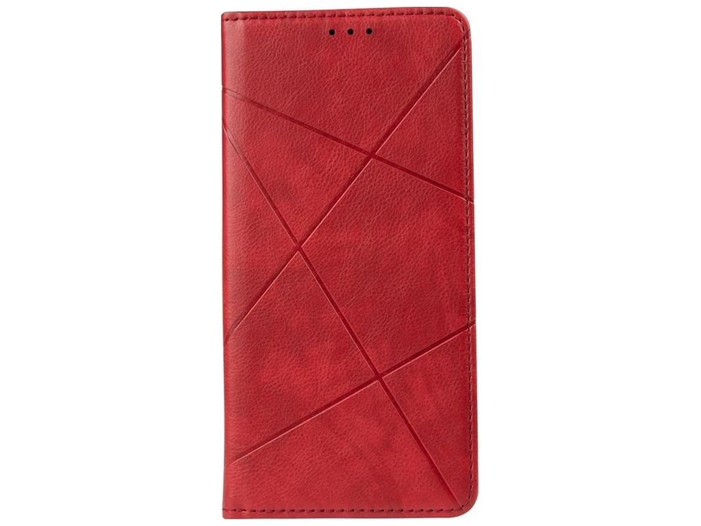 Чехол-книжка Business Leather для Xiaomi Mi 12 Цвет Красный