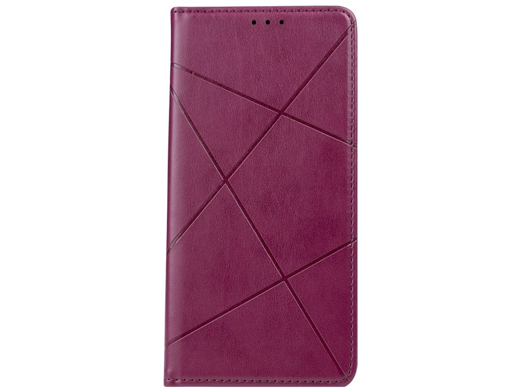 Чехол-книжка Business Leather для Xiaomi Mi 12 Цвет Бордо