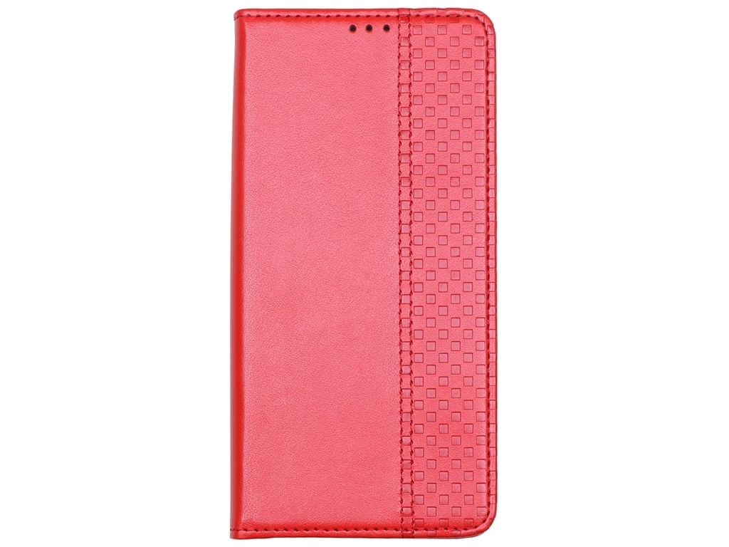 Чохол-книжка Chess Skin для Xiaomi Redmi Note 12 4G, колір Red