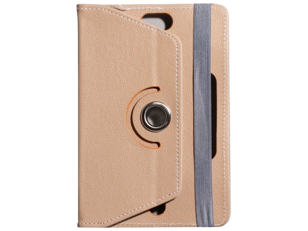 Чохол-книжка Flat Leather Pad 7' Колір Бежевий