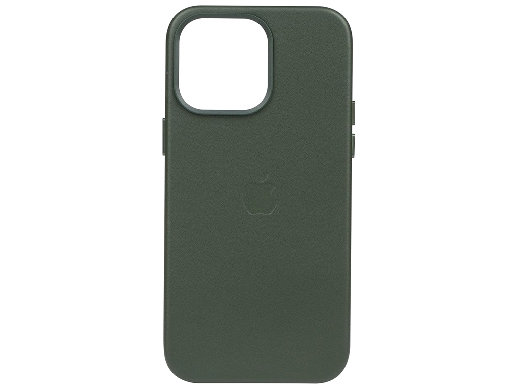 Чехол Leather Case для iPhone 14 Pro Max Цвет Sequoia green
