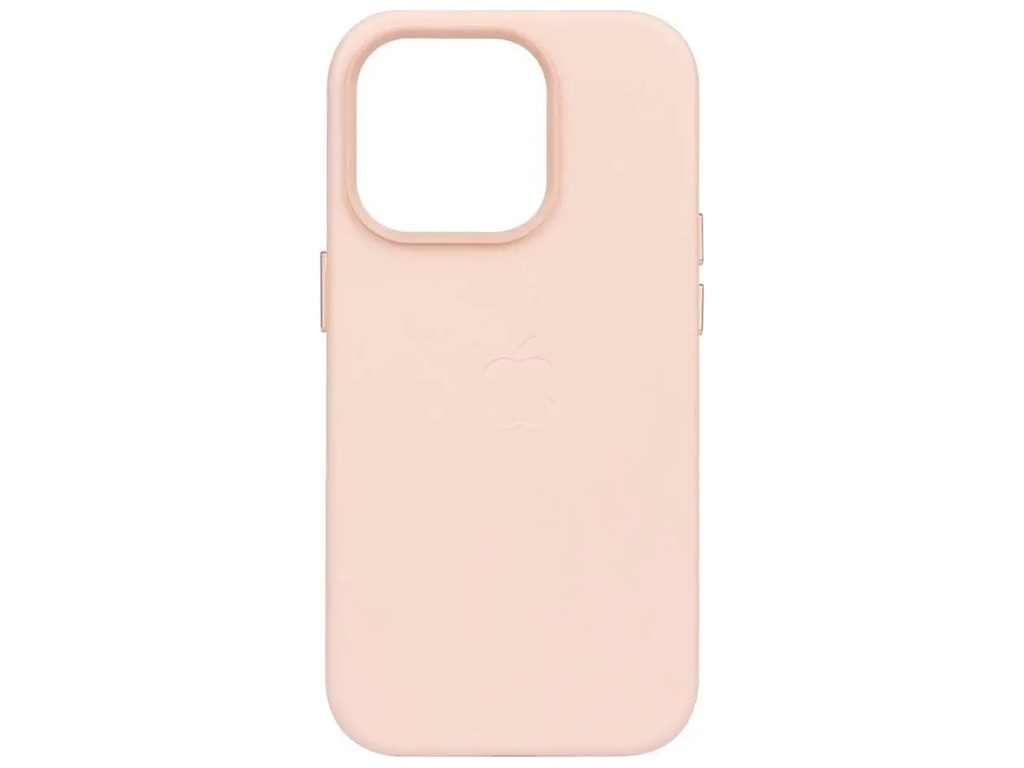 Чехол Leather Case для iPhone 14 Pro Цвет Sand Pink