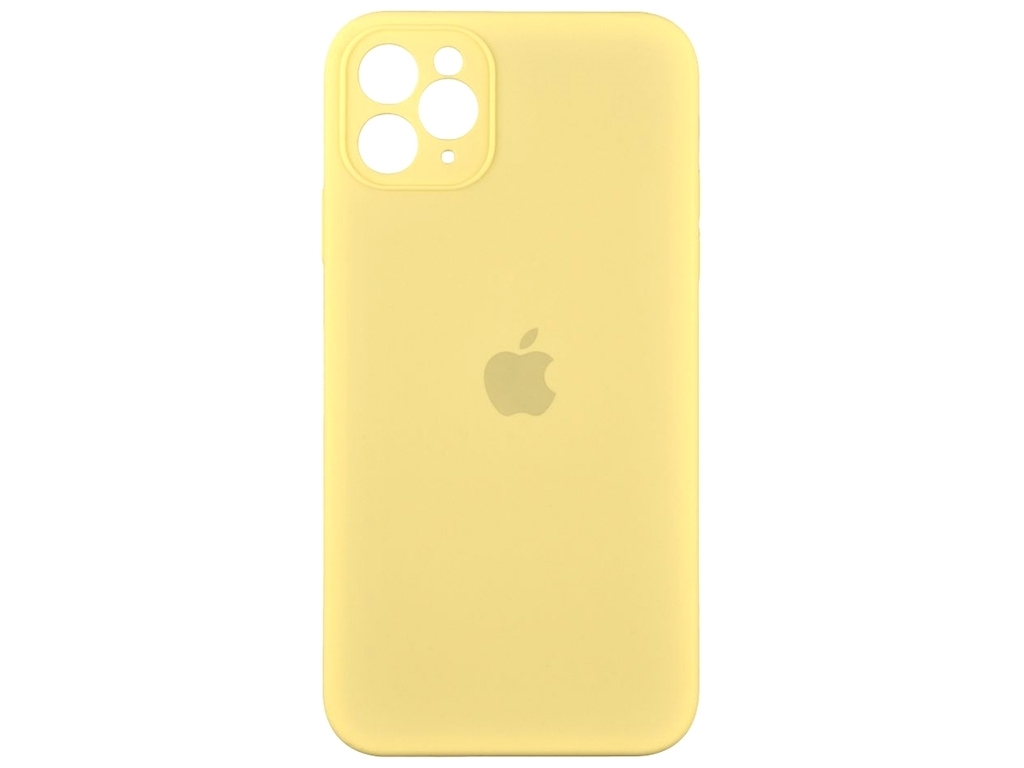 Чохол Original Full Size with frame Square для iPhone 11 Pro Max Copy Колір 60, Crem yellow