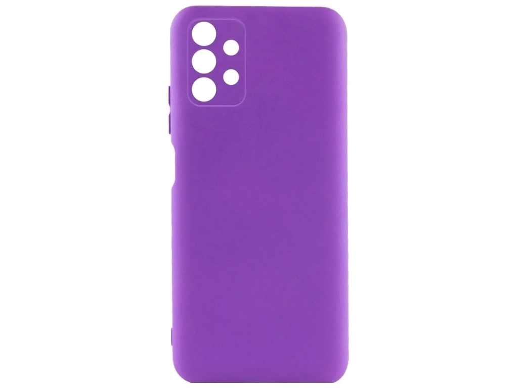 Чехол Silicone Cover Full Camera (A) для Samsung Galaxy A14 4G Цвет 05 Lilac