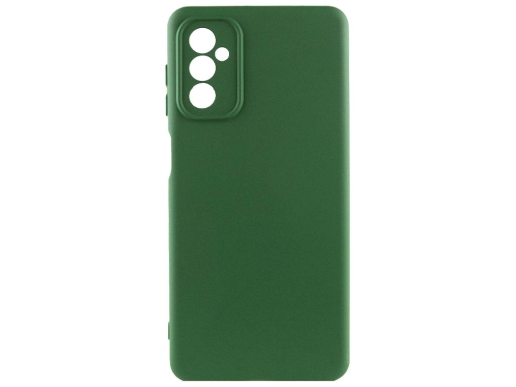 Чехол Silicone Cover Full Camera (A) для Samsung Galaxy A54 5G, цвет 71.Dark Green