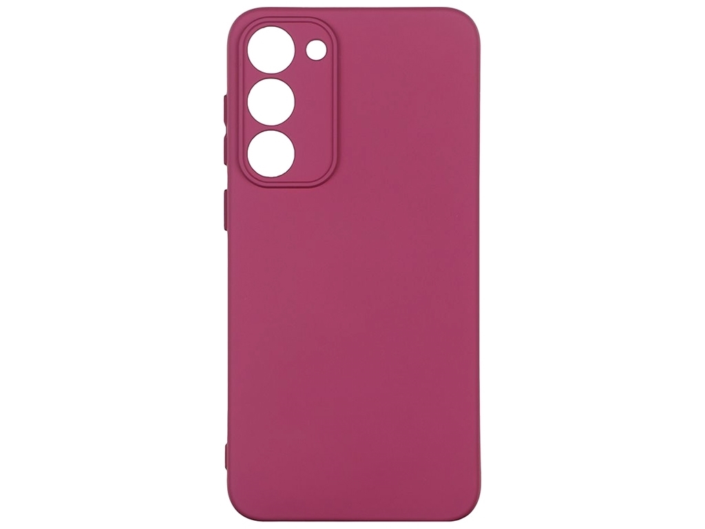 Чехол Silicone Cover Full Camera (A) для Samsung Galaxy S23 Plus, цвет 42.Maroon