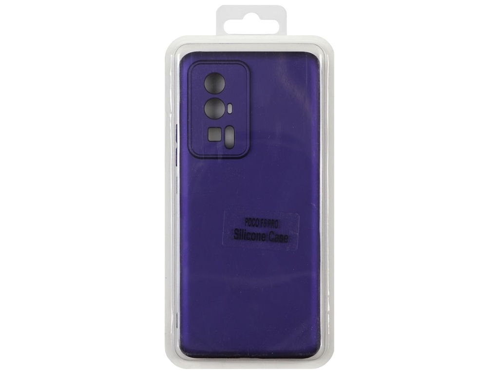 Чохол Silicone Cover Full Camera (A) для Xiaomi Poco F5 Pro, колір 34.Purple