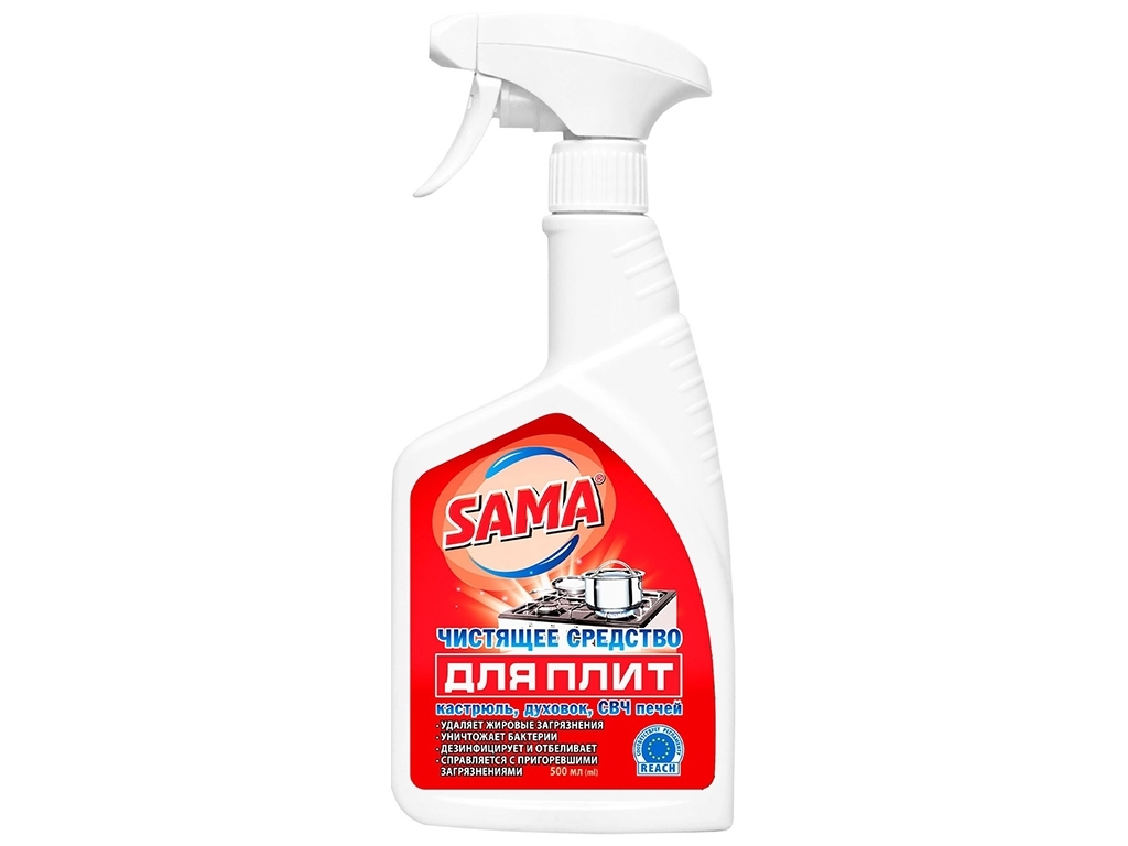 Чистящее средство для плит Sama, 500мл, с распылителем