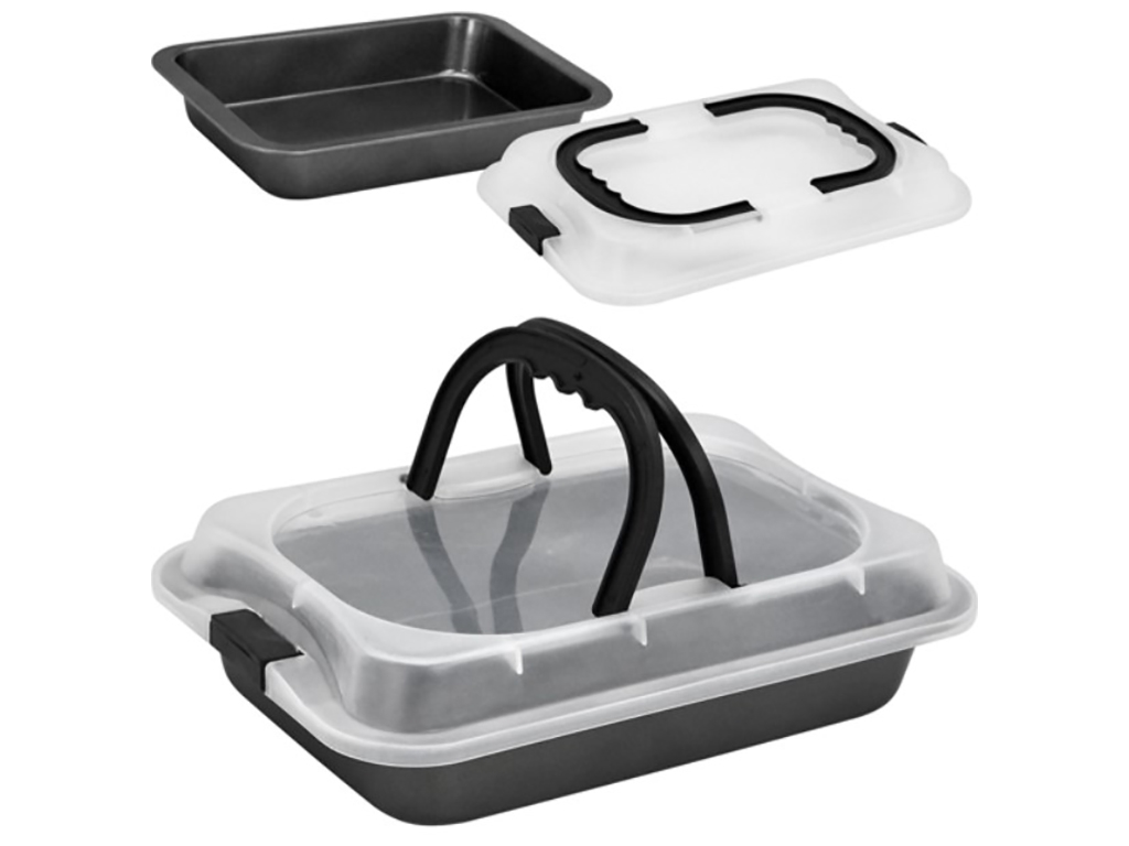 Противень для запекания с крышкой, 36,5x24,5x5,5см