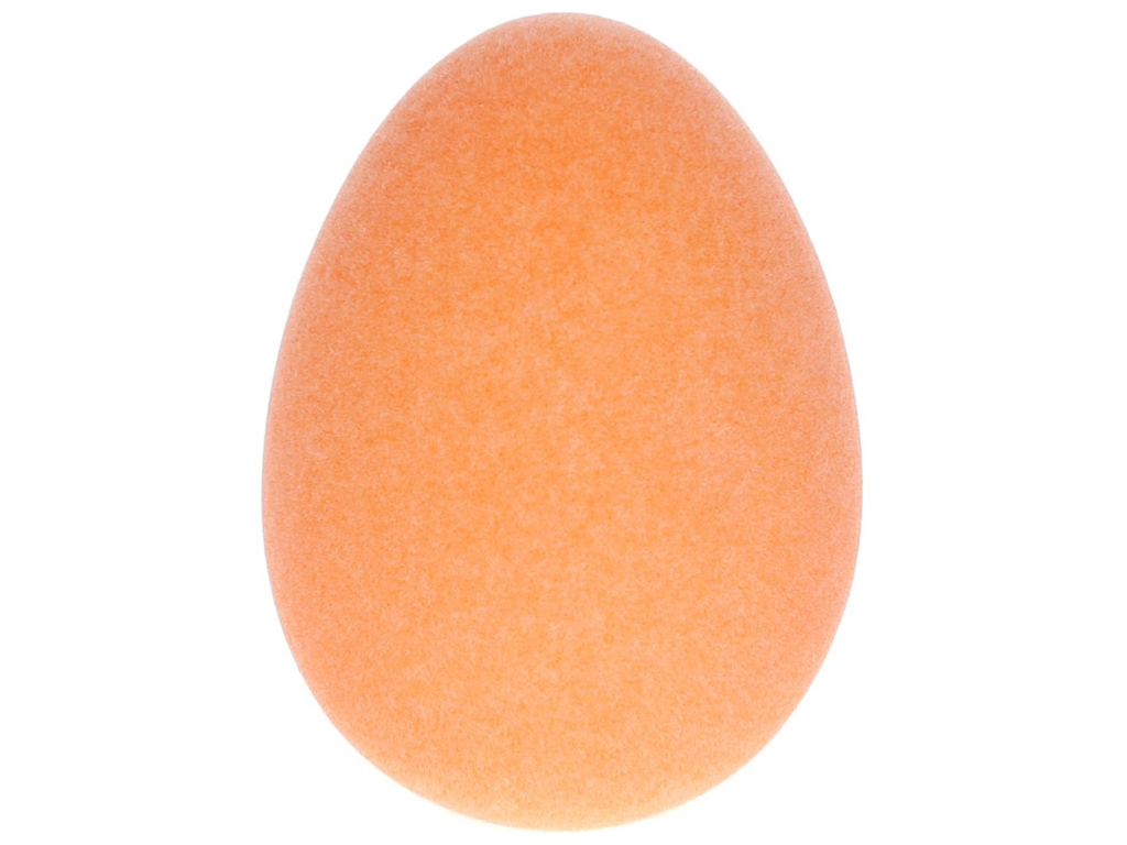 Декор Пасхальное Яйцо, 15см, цвет - оранжевый