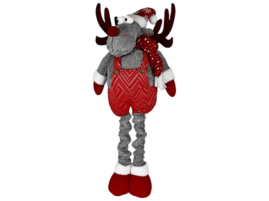Фігура новорічна Deer, 46-78см (ноги-телескоп)