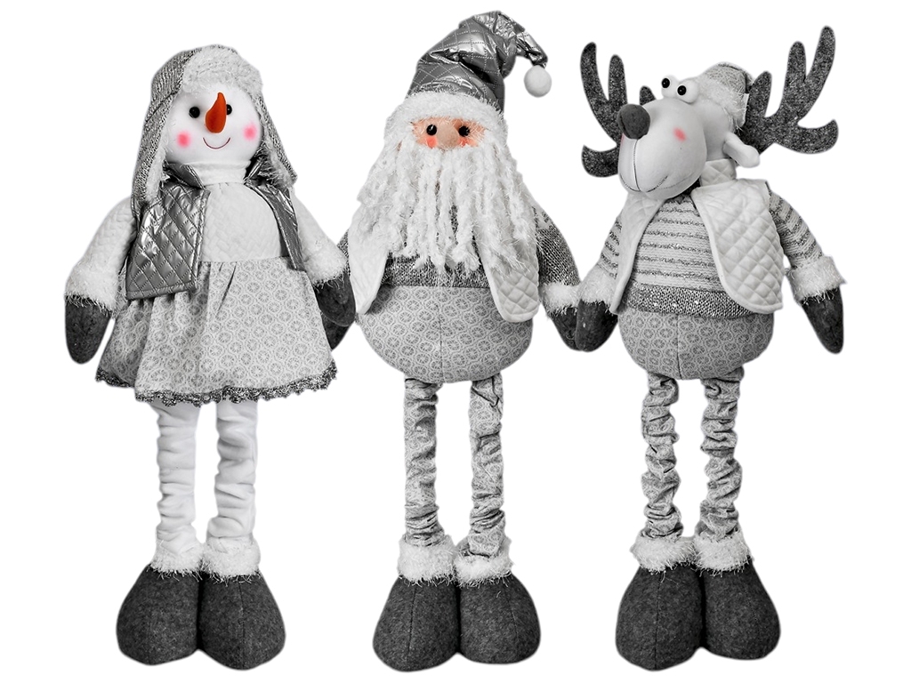 Фигура новогодняя Santa&Co, 49-97см (ноги-телескоп)