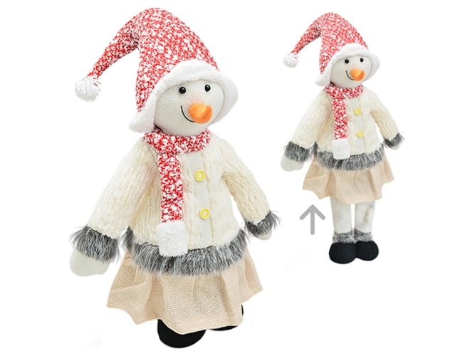 Фігура новорічна Snow-girl 25х15х73см
