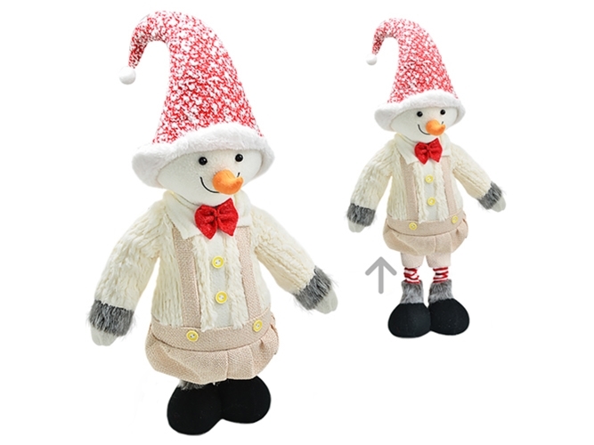 Фігура новорічна Snow-man 25х15х73см