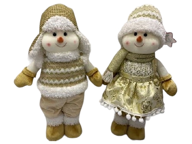 Фигура новогодняя Snowman, 38см