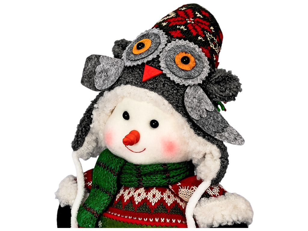 Фигура новогодняя Snowman, 50см