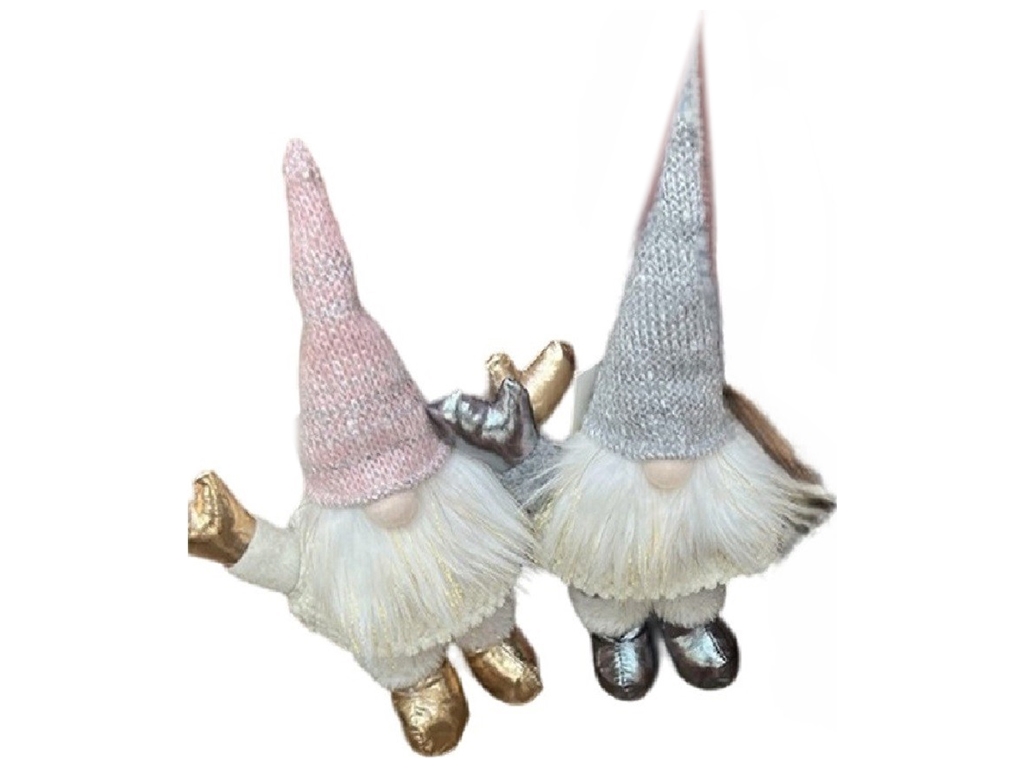 Фигура новогодняя с подсветкой Gnome, 30см