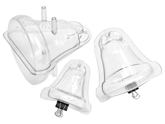 Форма для шоколада Bell, акриловая, 14х15см