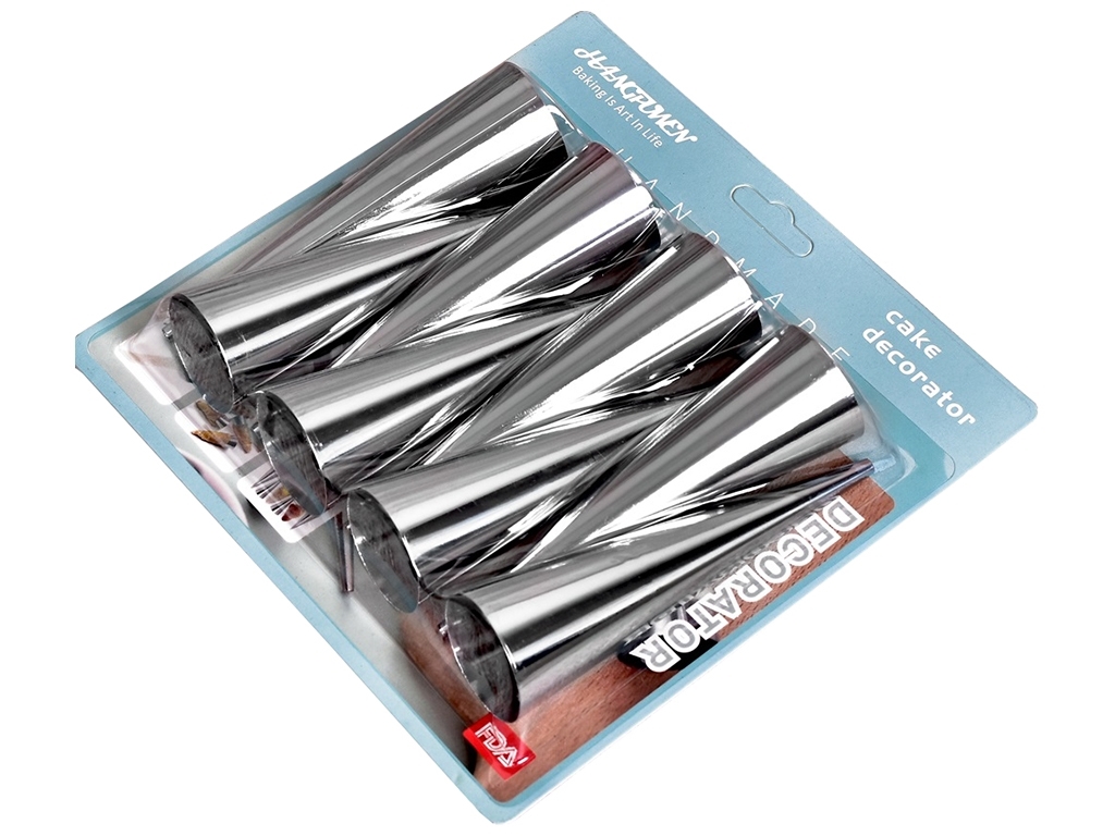 Форма для трубочек Конус (цена за набор 8шт)