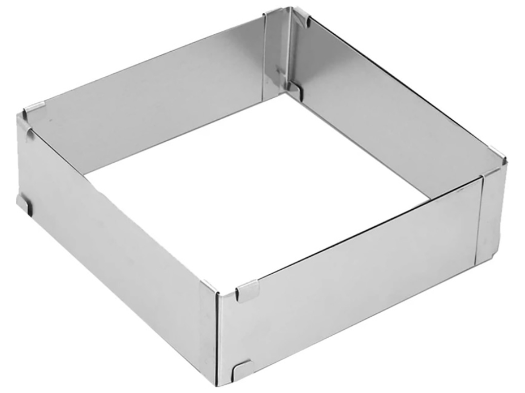 Форма для випікання розсувна Квадрат, 15-28x15см