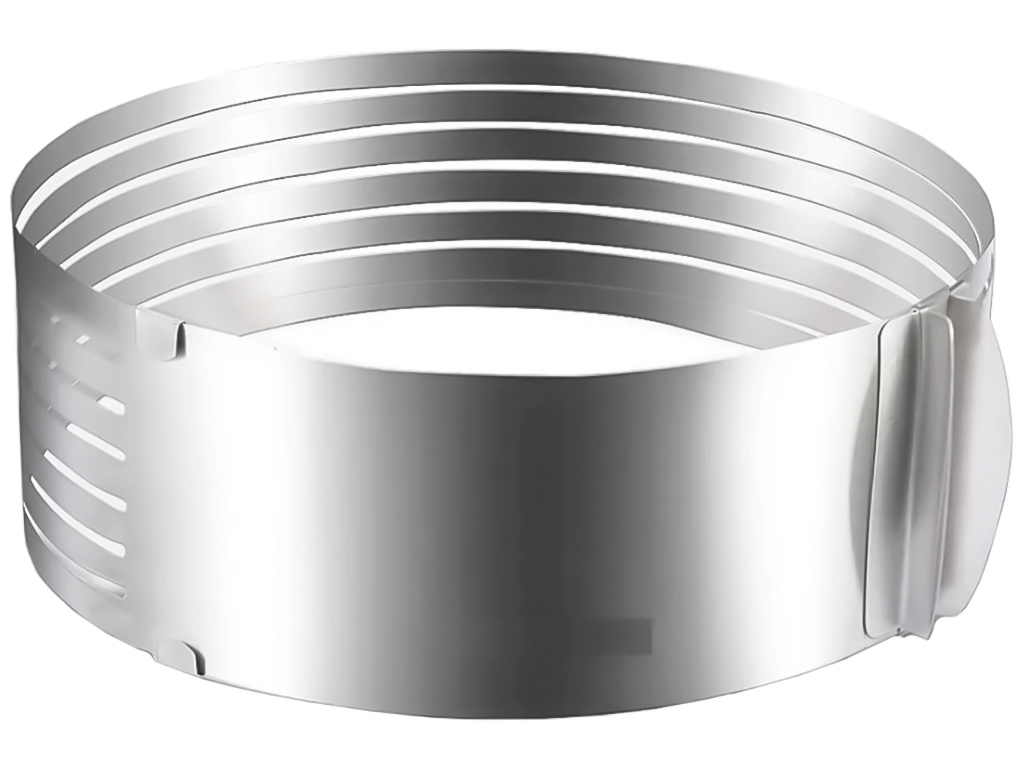 Форма - кільце для нарізки коржів, з нержавіючої сталі