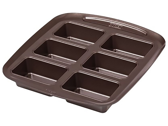 Форма міні-cake Pyrex Asimetria, прямокутна, 6шт, 3426470275446