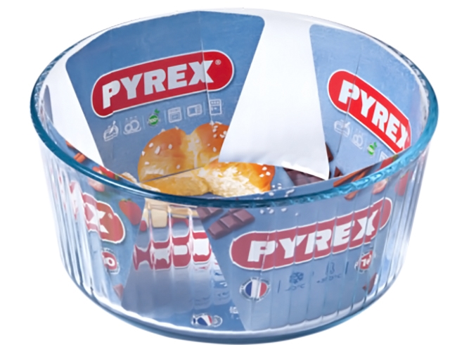 Форма скляна Pyrex, 21см, кругла, 2054364760016