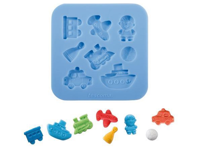 Форма силиконовая DELICIA DECO для мальчиков, на 8 порций, 13х13см 50071