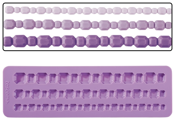 Форма силиконовая DELICIA DECO бордюр с драгоценными камнями 52402