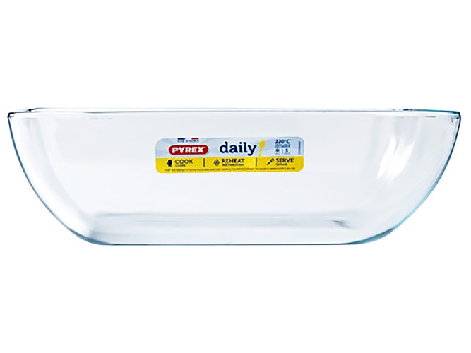 Форма Pyrex Daily, 27х22см, с крышкой, прямоугольная, 3,5л, 3426470288767